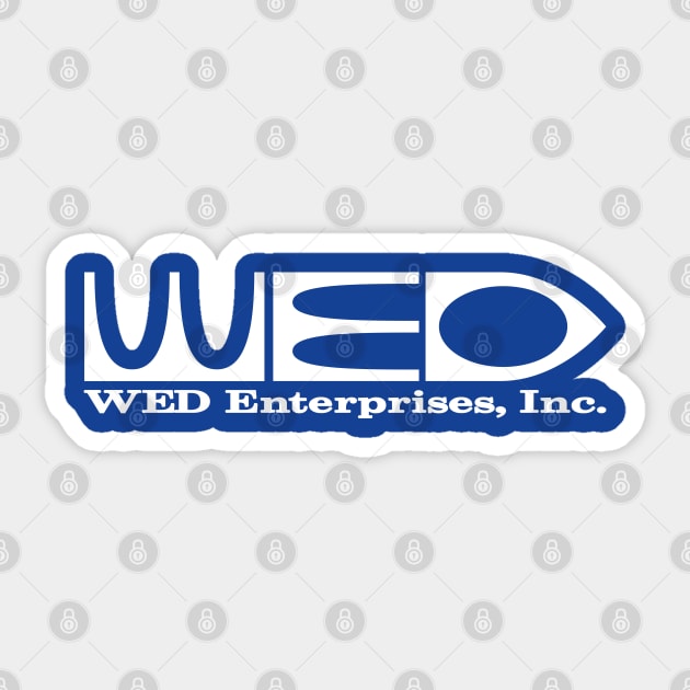 WED Enterprises Sticker by familiaritees